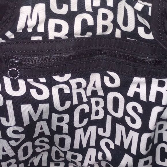 Marc By Marc Jacobs Black Nylon Shoulder Bag Purse Tote - Picture 9 of 12